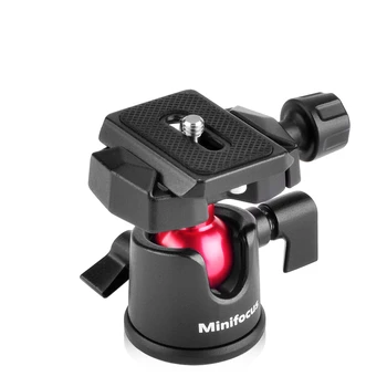 

Camera Video Tripod Mini Ball Head 360 Degree Panoramic Ballhead Arca-Type QR Plate for DSLR Camera Camcorder Tripod Monopod