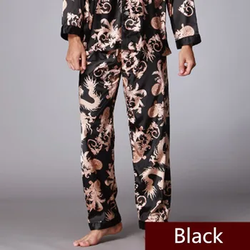 

2020 Men's Pajamas Male Pyjama Autumn Spring Long Sleep Bottoms Pants Modern Style Sleepwear Elastic Waist Homewear Leisure