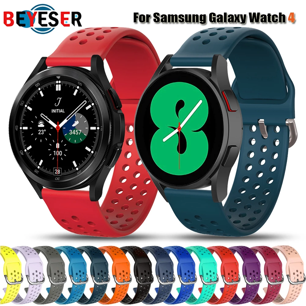 

Strap For Samsung Galaxy Watch 4 40/44mm Gear sport wrist bracelet watchband 20mm Watch strap Galaxy Watch4 Classic 46/42MM band