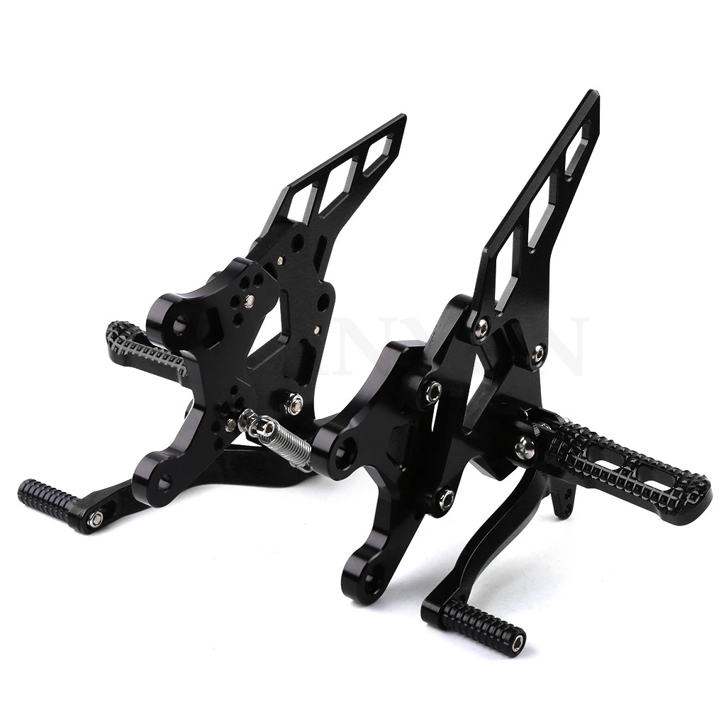 Z900CNC алюминиевая подставка для ног Регулируемая Rearset задняя Подножка для Kawasaki Z900 мотоцикл задний Набор Подножки педаль