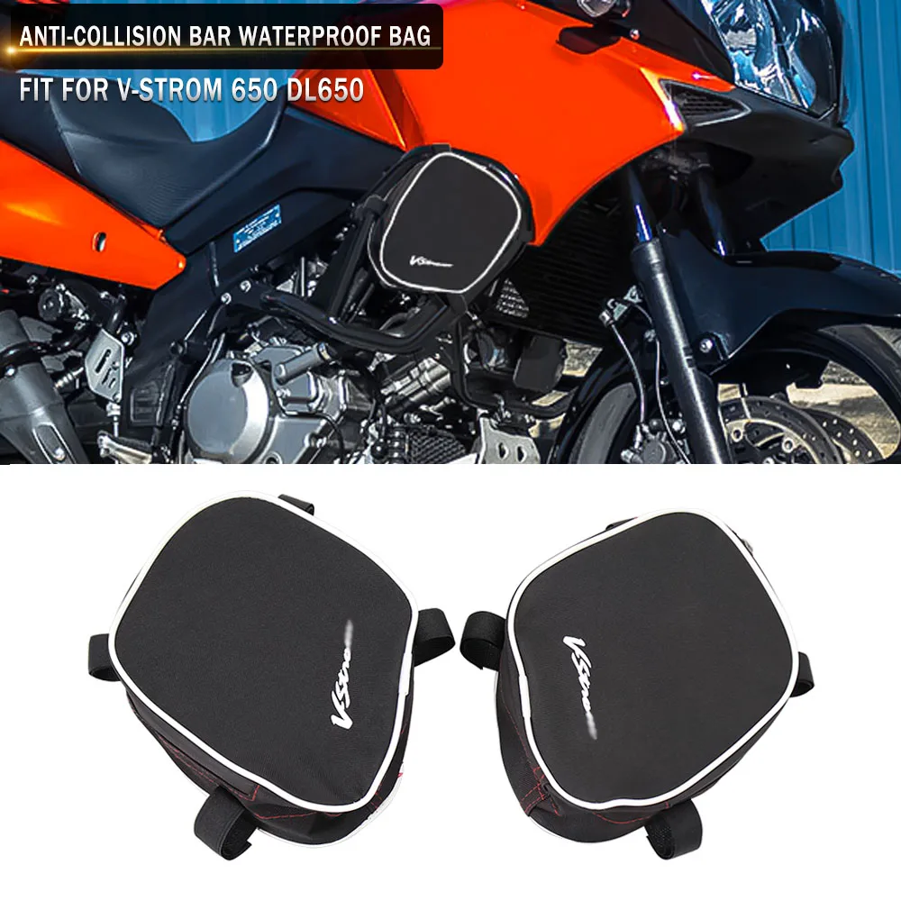 

Fit For Suzuki For V-Strom 650 DL650 DL 650 Motorcycle Frame Crash Bars Bags Repair Tool Placement Bag Waterproof Bag Frame Bag