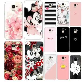 

Phone Capa For Samsung Galaxy Note 9 Case Soft TPU Cover For Samsung J4 J6 J8 2018 J400 J600 J810 Cute Coque Housing Back Shell