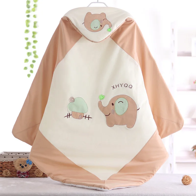 Высококачественное одеяло для новорожденных Bebe утепленные, фланелевые пеленальные пеленки конверт коляска мультфильм одеяло постельное белье для новорожденных малышей одеяло s