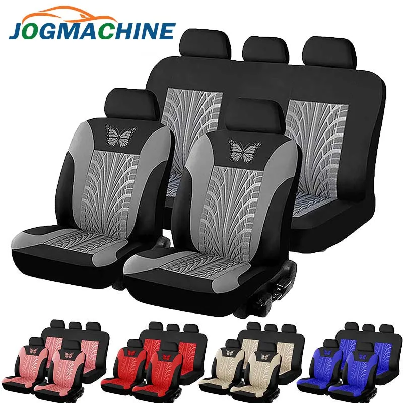 Чехлы для автомобильных сидений JOGMACHINE универсальные Защитные чехлы подходят