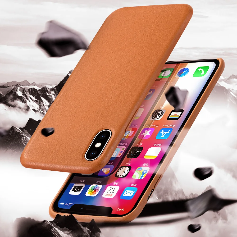 1:1 Официальный логотип кожаный чехол для iPhone XR Xs X Xs Max кожаный чехол с упаковкой