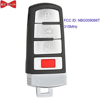 

KEYECU for Volkswagen Passat 2006-2013 CC 2007-2014 Smart Remote Key Fob FCC ID: NBG009066T 315MHz