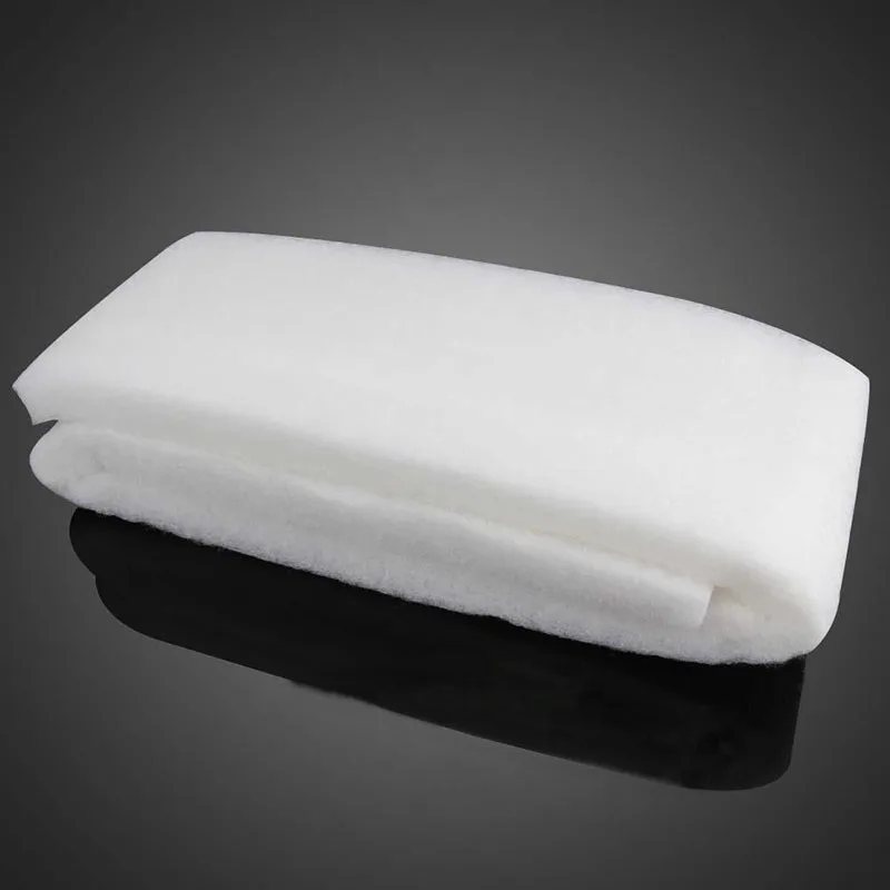 2Pcs 100x12x2cm Thicken Reused Aquarium Fish Tank White Biochemical Sponge Filter Cotton Water Filter Tank Accessories 5