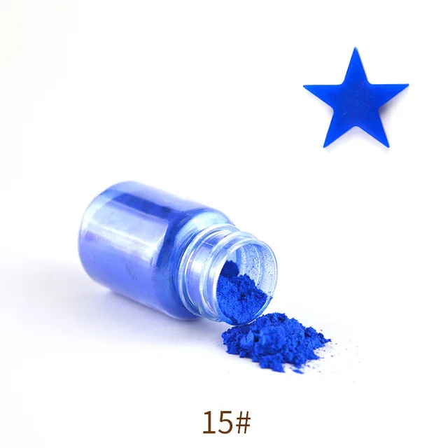 10g/bottle Handmade Pearl Mica Powder for DIY Epoxy molds making Pearl Powder Pigment Silicone molds filler MJ010-15