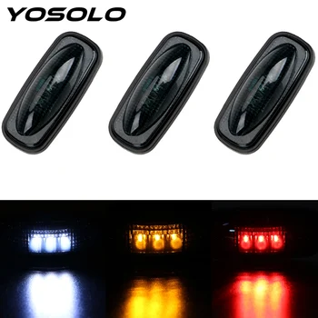 

YOSOLO Car-styling Marker Lamp Auto Decoration 3LED Truck Side Light Trailer Pickup Indicators Light