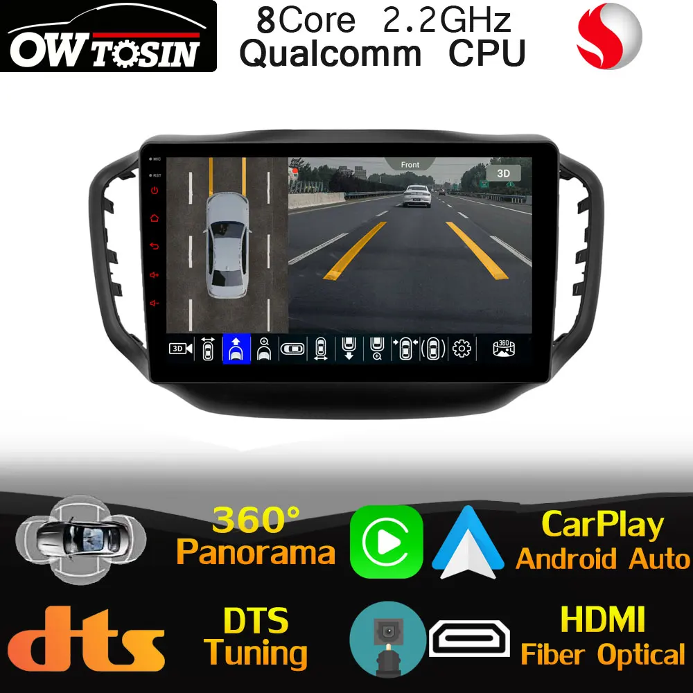 Восьмиядерный автомобильный радиоприемник Qualcomm Android GPS для Chery Tiggo 5 Grand 2014-2018 HDMI 4G