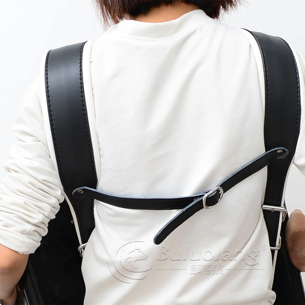 Black and white widened thick 120BS accordion strap Accordion accessories |