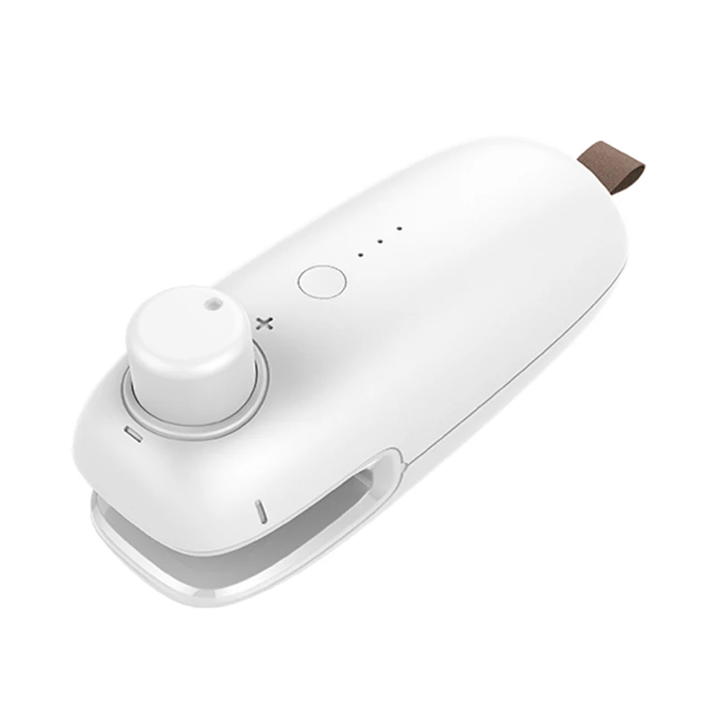 

Usb Charging Portable Heating Plastic Bag Sealing Machine Cordless Handheld Vacuum Food Sealing Machine
