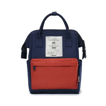 

VANWALK mini backpack, Japanese department, cute high school student's schoolbag, solid color, Korean version, portable backpack