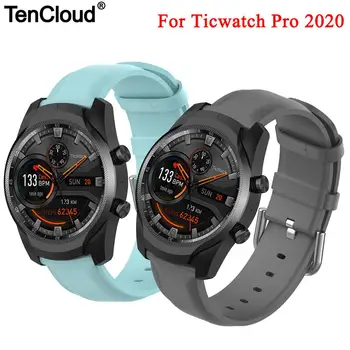 

Genuine Leather Band For Ticwatch Pro 2020/Pro3 Strap For Huawei/Amazfit/Samsung/Polar Wristband Bracelet SmartWatch Accessories