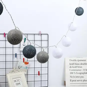 

LED Ball Light string Holiday Lights Hanging Decor Lamp Wedding Christmas Garden Party Outdoor Decor Lantern