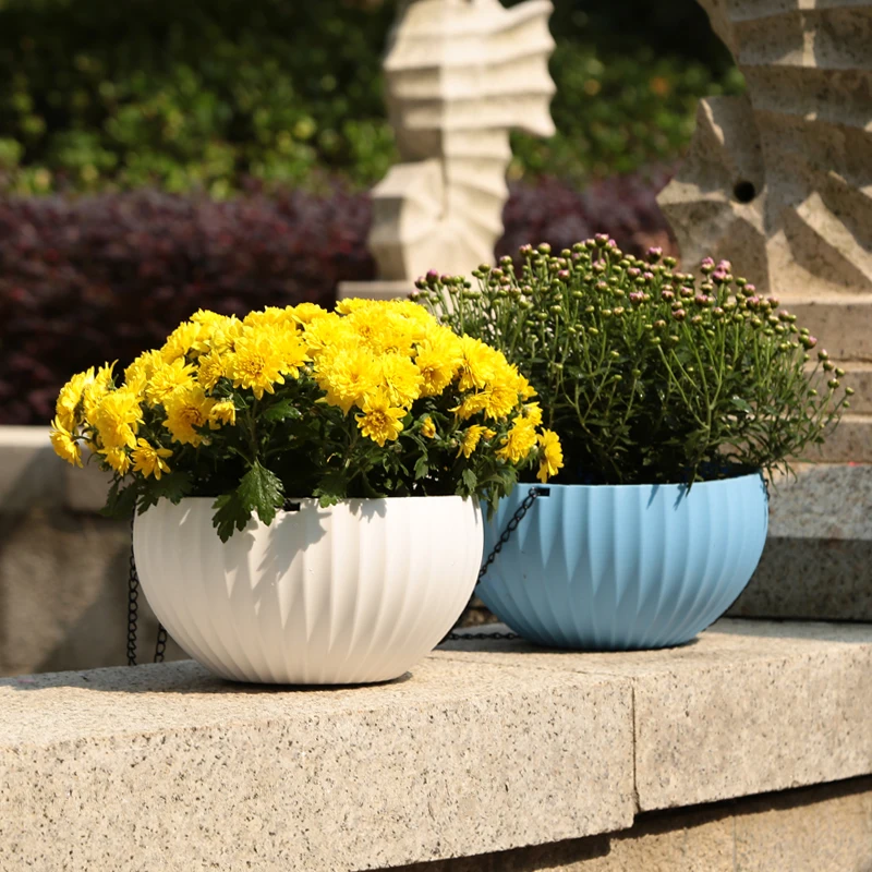 Lazy since bibulous suspension plastic thickening hanging basket flowerpot special indoor hanging basket clearance package