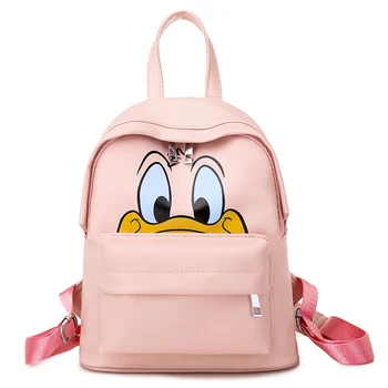 

Fashion PU leather cartoon women's backpack bags for women 2020 backpacks for school teenagers girls backpack women sac femme