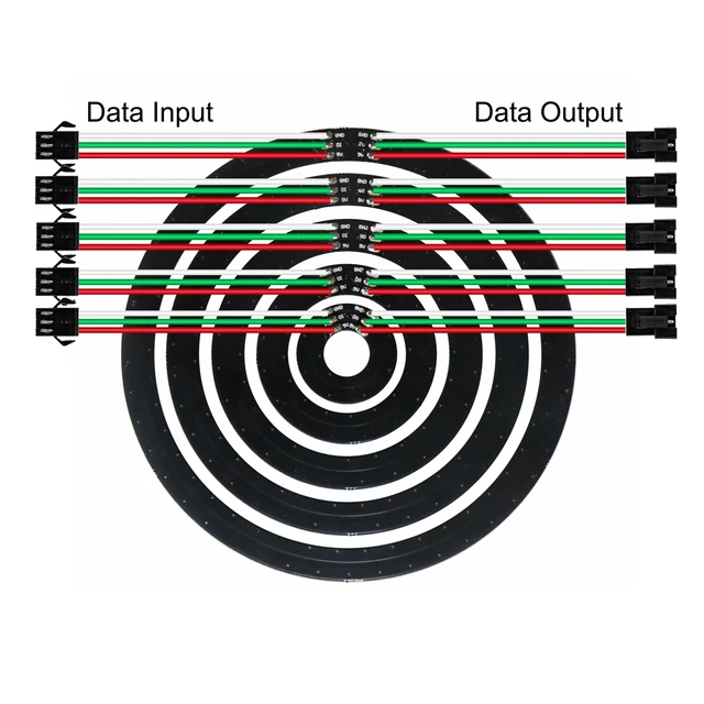다양한 요구 사항에 맞는 사용자 지정 조명을 위한 고품질 주소 지정 가능한 WS2812B LED 모듈