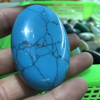 

1pcs Recent attention has been focused on the associated mineral turquoise chakra reiki crystal healing