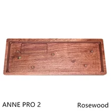 Корпус клавиатуры Anne Walnut Wood pro2 портативный мини-ноутбук беспроводной bluetooth 60% корпус палисандр орех дерево