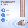 CANDOUR CD-5168 Sonic Electric Toothbrush Rechargeable Toothbrush IPX8 Waterproof 15 Mode USB Charger Replacement Heads Set ► Photo 2/6