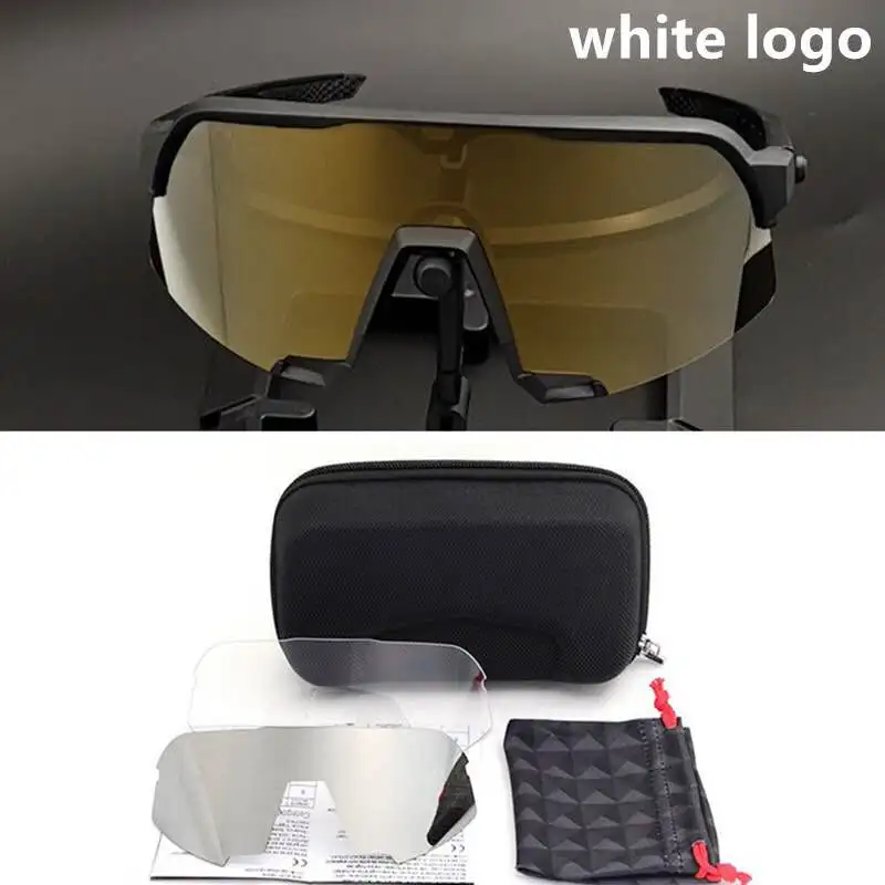 New Outdoor Sports Cycling Glasses photochormism Mountain Bike Cycling Goggles TR90 Peter Men Cycling Sunglasses UV400 3 lens