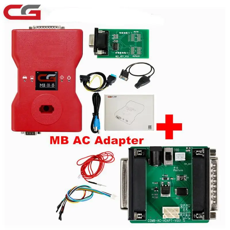 

CGDI Prog MB for Benz Car Key Add Fastest for Benz Key Programmer Support All Key Lost Plus ELV Repair Adapter