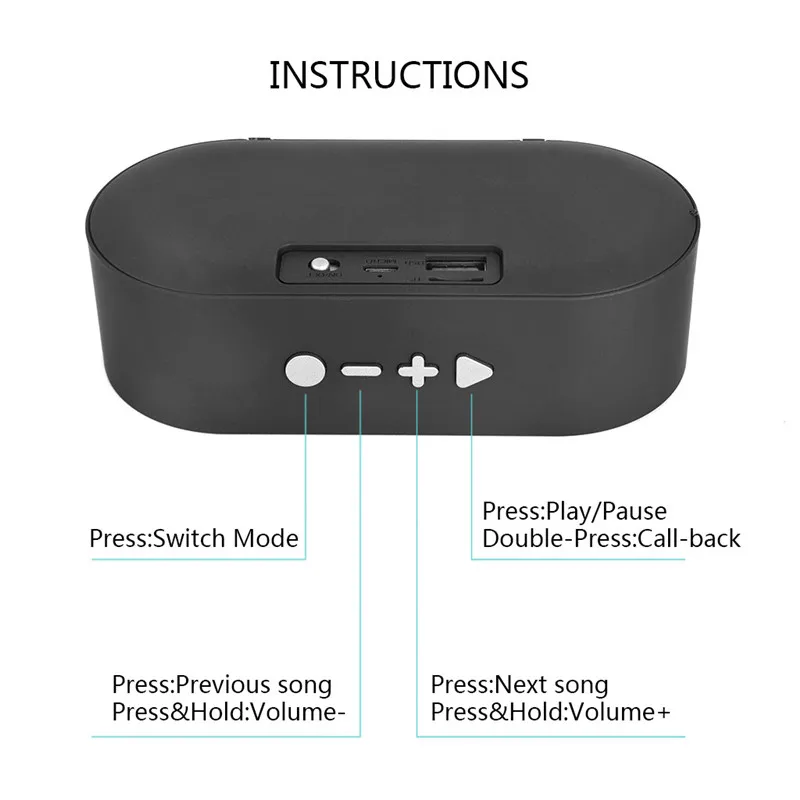 Bluetooth динамик древесины ретро портативный беспроводной динамик s громкий динамик TF карта подарок MP3