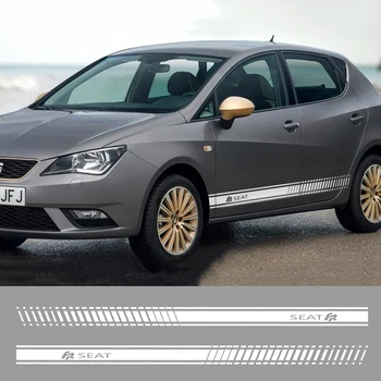 

2PCS Car Door Side Stickers for Seat FR Leon MK3 MK2 2 Tarraco Ibiza 6J 6L Altea Ateca Toledo 2 3 1 4 Cordoba Auto Accessories