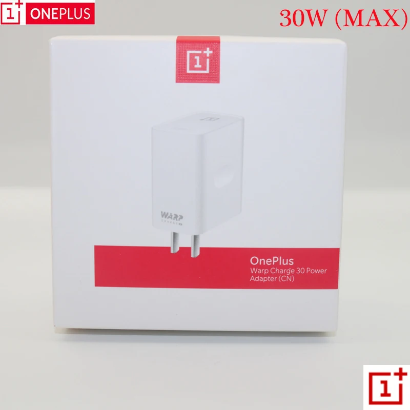 Зарядное устройство Oneplus 7T Warp Charge 30T оригинальное быстрое зарядное 5 в 6 А дорожный