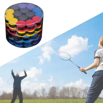 

60 Pcs Barrel Pressure Sweat Absorbing Tape Fishing Handle Rod Sports Badminton Racket Sweatproof Tape Belt F8N0