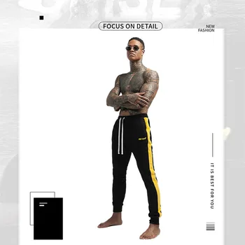 

Breathable Jogging Pants Men Fitness Joggers Running Pants With Zip Pocket Training Sport Pants For Running Tennis Soccer Play