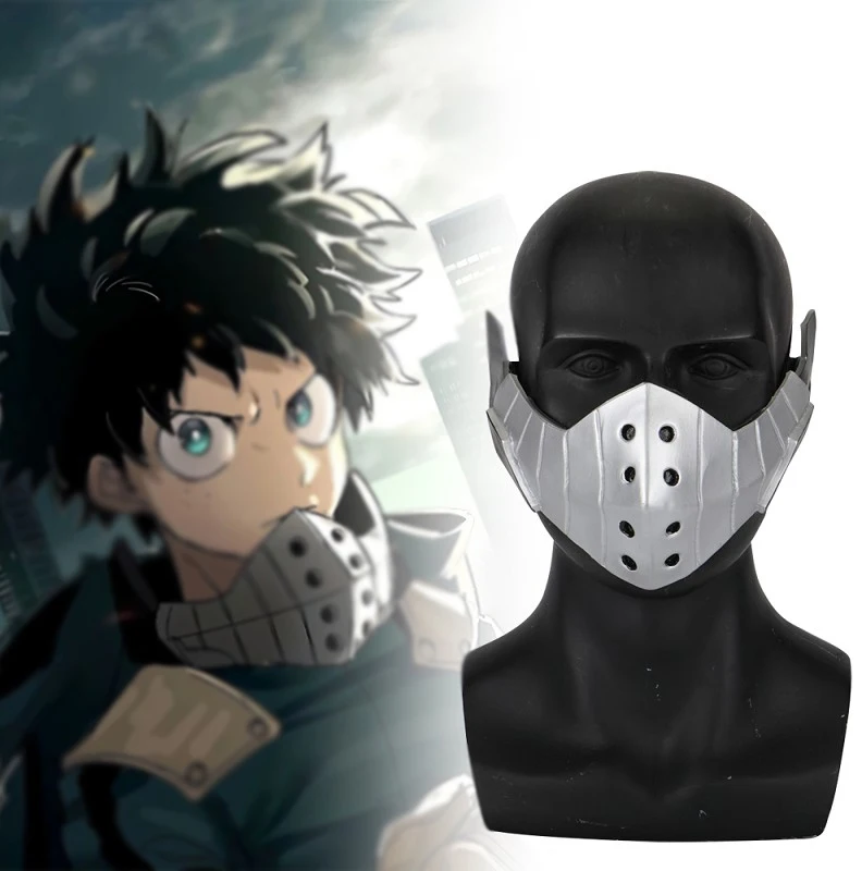 Аниме Boku no hero academic My Hero Midoriya Izuku Deku Маскарадная маска для мужчин взрослых на