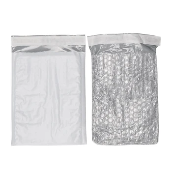 

5 Pcs Multi-Size Foam Envelope Bubble Coextruded Film Envelope Foam Foil Office Packaging Envelope Moisture-Proof Shockproof Bag