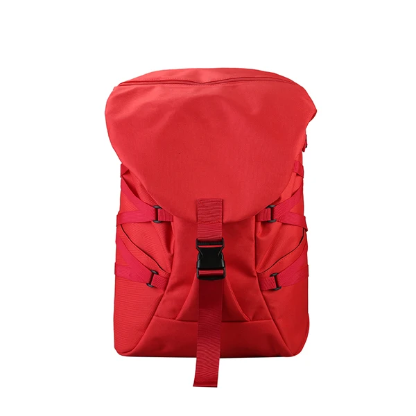 Модный большой рюкзак, нейтральный рюкзак для отдыха, тренд, для мужчин и женщин, молодых, высокое качество, уличный стиль, дорожная сумка, простая, прочная - Цвет: Красный