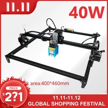 

15W/30W/40W Desktop Laser Engraver and Cutter - Laser Engraving and Cutting Machine - Laser Printer - Work Area 40*50cm