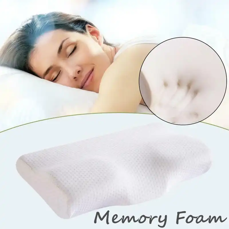 Slow Rebound Memory Foam Pillow Cervical Contour Pillow For Neck