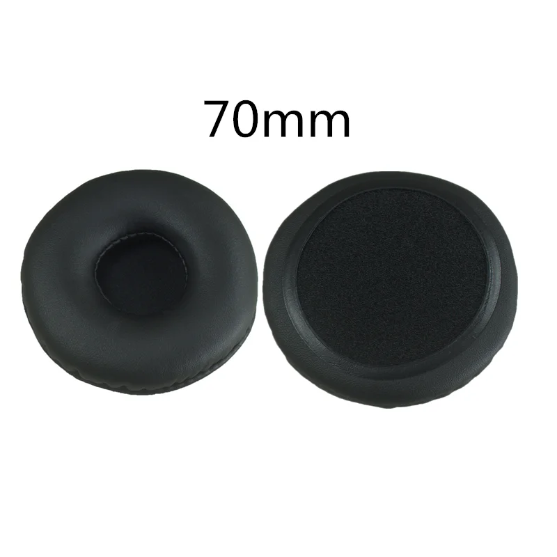 2 пары сменных амбушюров 70 мм для наушников AKG K518DJ K518LE K81 NC6 sony XB450AP AB амбушюры из