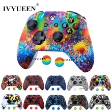 IVYUEEN, 29 цветов, для microsoft XBox 1, One X S, силиконовый защитный чехол, переводная печать, крышка, захват