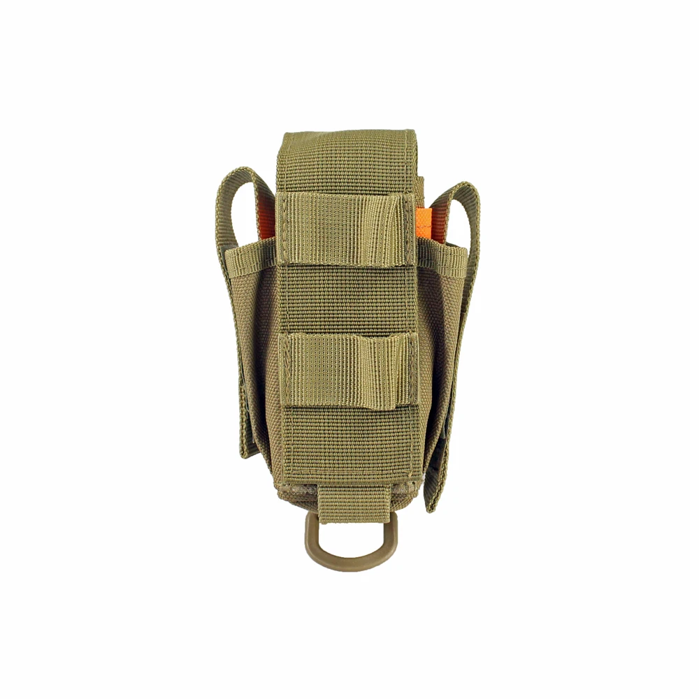 Тактический многоцелевой инструмент Molle, органайзер, сумка, несколько карманов, держатель, кобура с клапаном для плоскогубцев, ручка, ножевой фонарик, чехол - Цвет: Tan