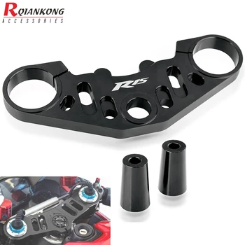 

YZF R15 V3 2019New Motorcycle CNC Front Triple Tree End Upper Top Clamp For Yamaha yzf r15 v3 2017-2020 performance triple clamp