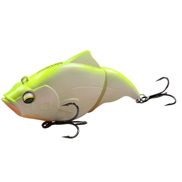 JOHNCOO 115mm Vibration SW Floating Fishing Lure Lipless Crankbaits Sinking Hard Lure Artificial VIB Bait Bass Fishing Lures K