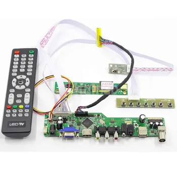 

Latumab New Kit for LP171WP4 TLB1 TV+HDMI+VGA+USB LCD LED screen Controller Driver Board