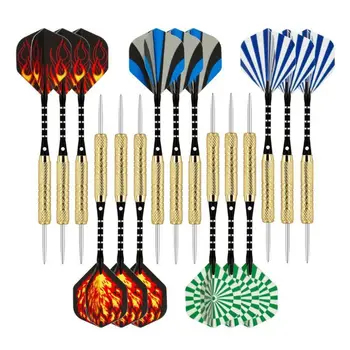 

15pcs 18g Professional Steel Tip Darts Aluminum Shaft Hard Darts Metal Needle
