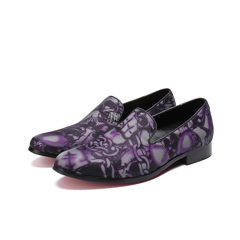 

New British Men pointed Oxfords shoes Fashion Men'S Genuine Leather Casual Flats Party Shoes Men Leather Shoes