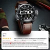 MEGALITH Men Sports Quartz Watch Men Multifunction Waterproof Luminous Wristwatch Men Dual Dispay Clock Horloges Mannen With Box ► Photo 2/6