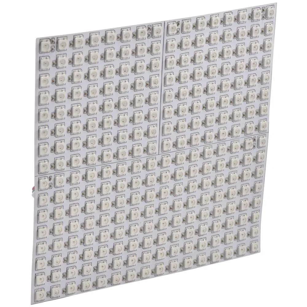 SK6812 16x16 8x32 8x8 WS2812B Панель 256 пикселей светодиодный запрограммирован Экран WS2811 SMD 5050
