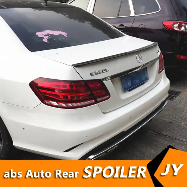 For Mercedes Benz W212 Spoiler 2008 15 E260 E200 E300 E Class Spoiler High Quality Car Rear Wing Color Rear Spoiler Spoilers Wings Aliexpress