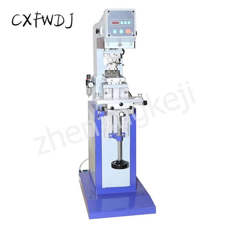 SYD-125-100 Ink Pneumatic Pad Printing Machine Pneumatic Production Date Coding Machine Inkjet Printer Printing Machine