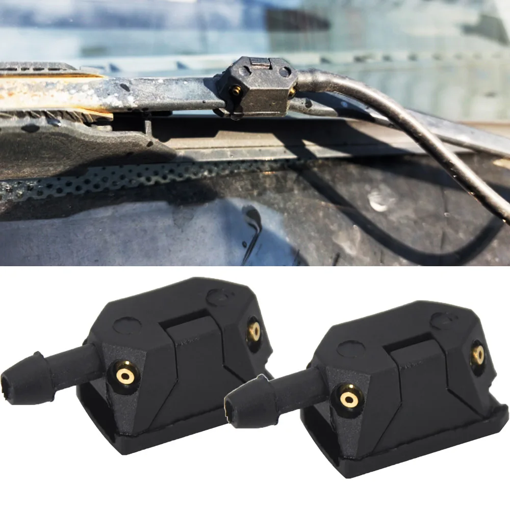 Car Windscreen Washer Wiper Blade Water Spray Jets Nozzles For Honda